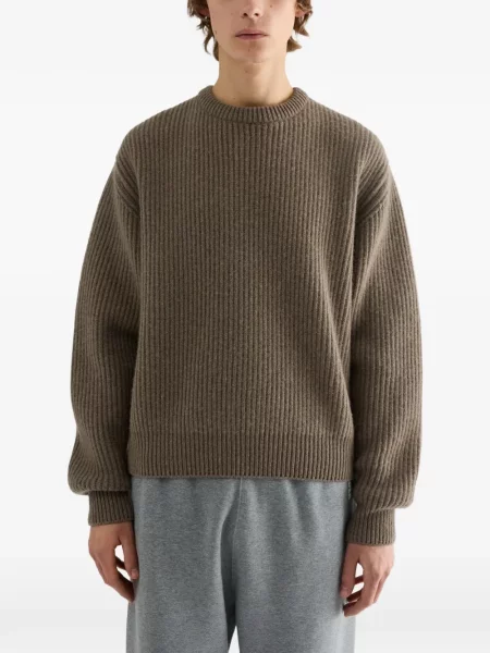 Pulover Jil Sander de lână maro