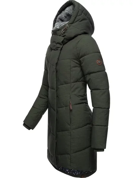 Ragwear Palton funcțională Pavla pin verde