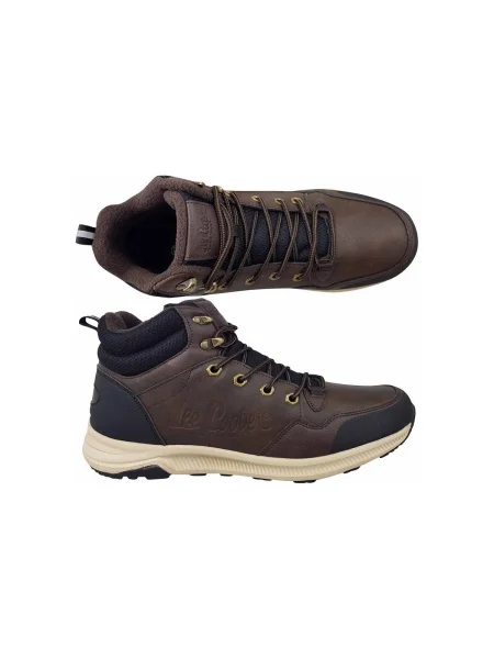 Sneakerși Lee Cooper maro