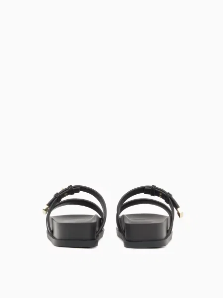 Шлепанцы Armani Exchange черные