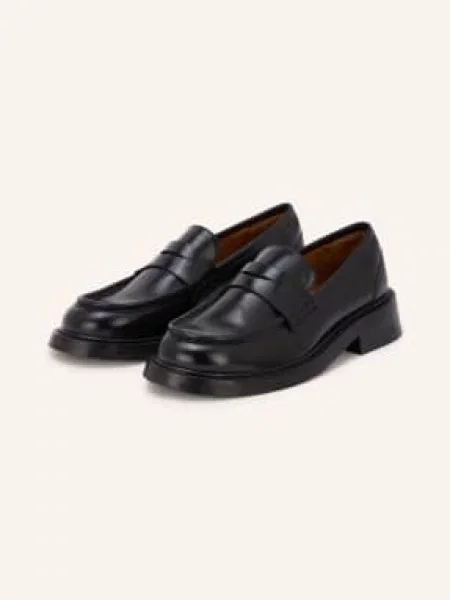 Billi Bi Penny Loafers schwarz czarne