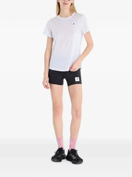 Tricou Saysky cu decolteu rotund alb