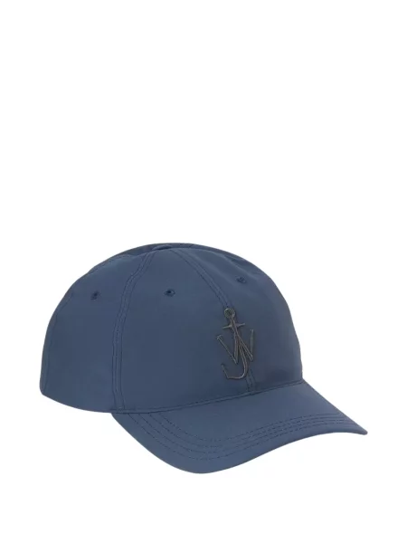 Șapcă Jw Anderson cu broderie albastru