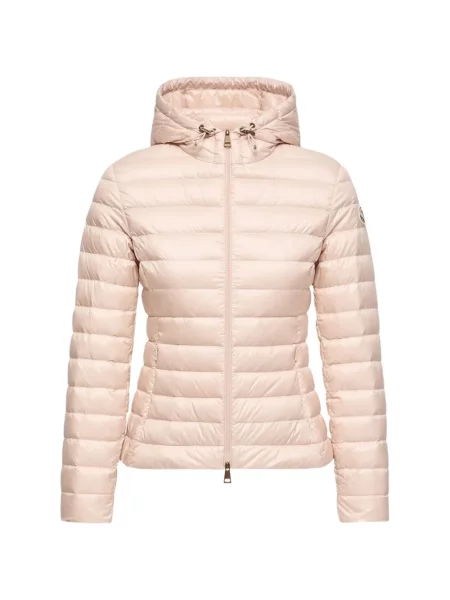 Páperová bunda Moncler ružová