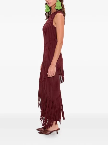 Rochie Simon Miller tricotate de costum maro