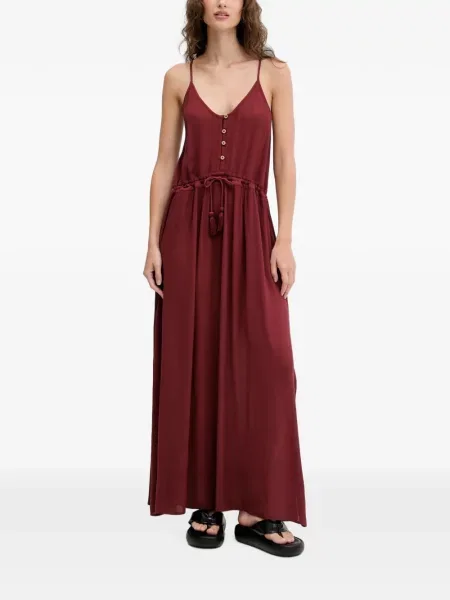 Rochie maxi Rip Curl clasică roșu