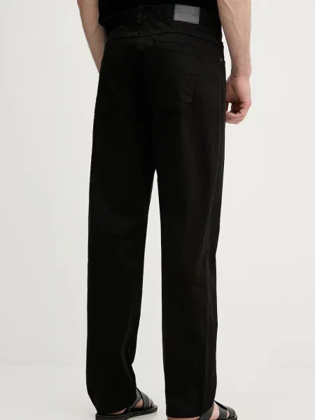 Lindbergh jeansy loose czarne