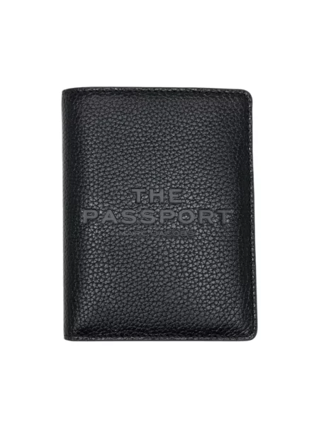 Portfel Marc Jacobs skórzany czarny