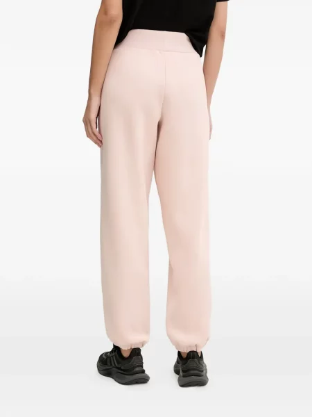Pantaloni Guess alergare cu cordon roz