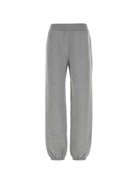 Pantaloni Jil Sander cu imagine alergare gri