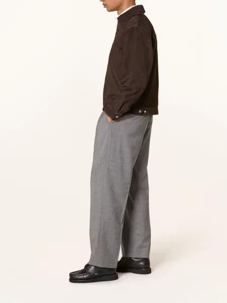 Kombinované Kalhoty Kay Relaxed Fit lt grey melange šedé