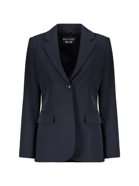Sacou Boutique Moschino cu rever albastru