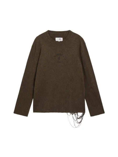 Sweter Mm6 Maison Margiela zielony