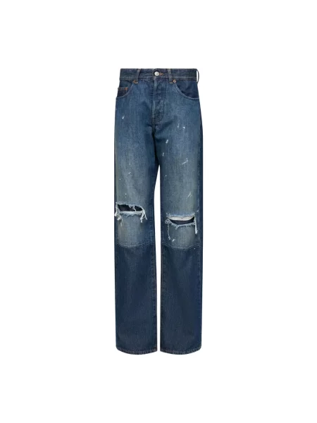 Jeansy Mm6 Maison Margiela niebieskie