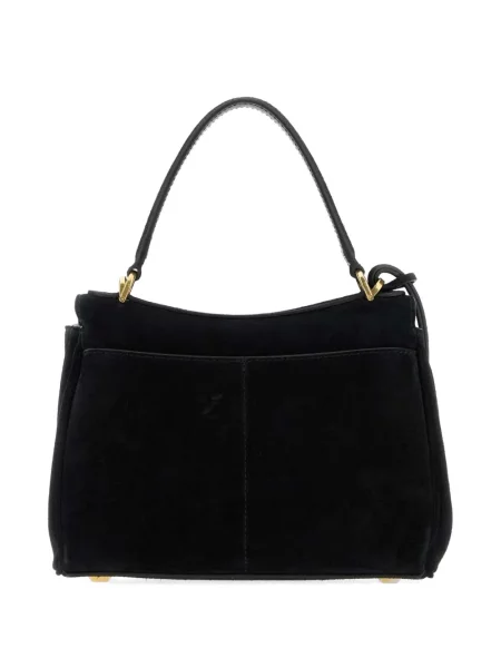 Кожена шопинг чанта Balenciaga черно