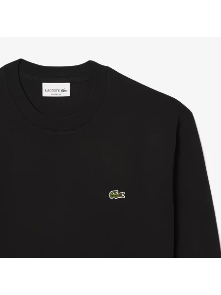Lacoste Koszulka Z Długim Rękawem czarna