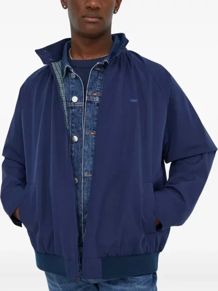 Ретро слаб дънки skinny fit Levi's® с разкъсвания синьо