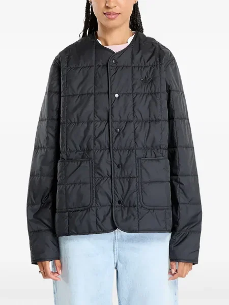 Běžecké pruhované prošívané tričko Adidas oranžové