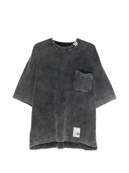 Tricou Maison Mihara Yasuhiro zdrențuiți negru