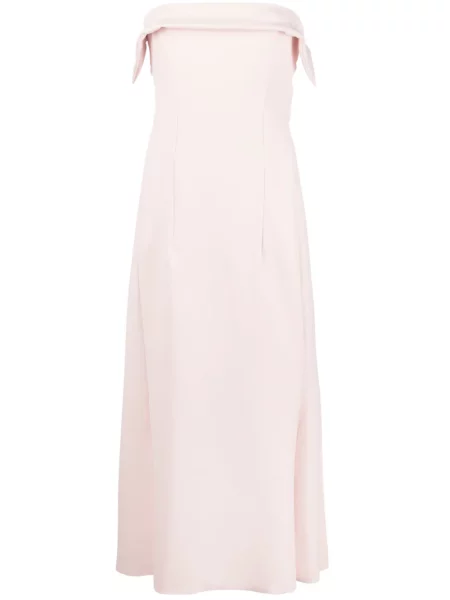 Rochie midi Philosophy Di Lorenzo Serafini până la genunchi de costum roz