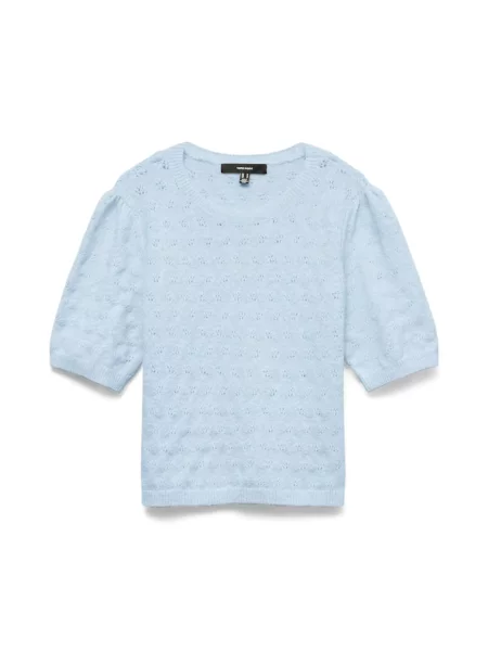 VERO MODA Pulover VMDOFFY deschis albastru