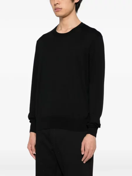 Tricou Tom Ford cu decolteu în U negru