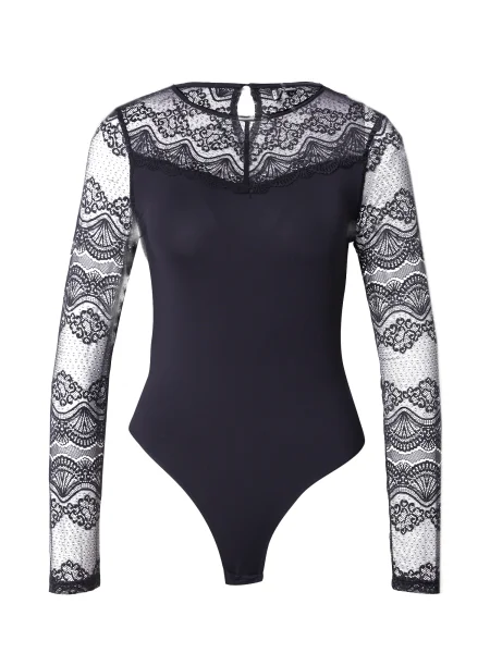 PIECES Tricou body PCSINNA' negru