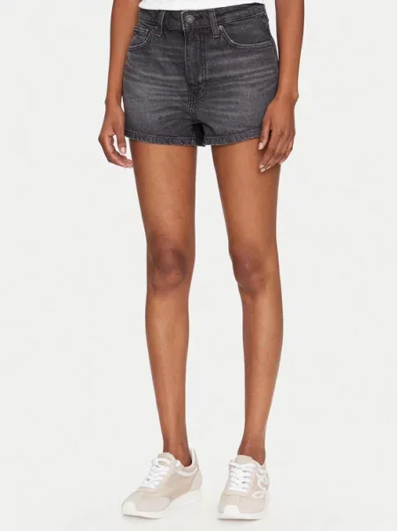 Jeans kratke hlače Guess črna