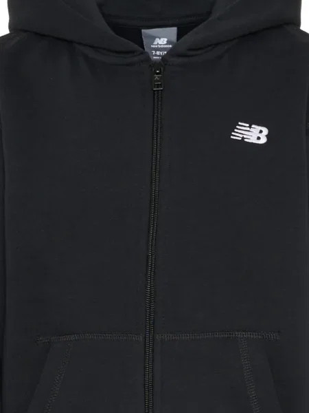 Bluza z kapturem dziecięca New Balance czarna