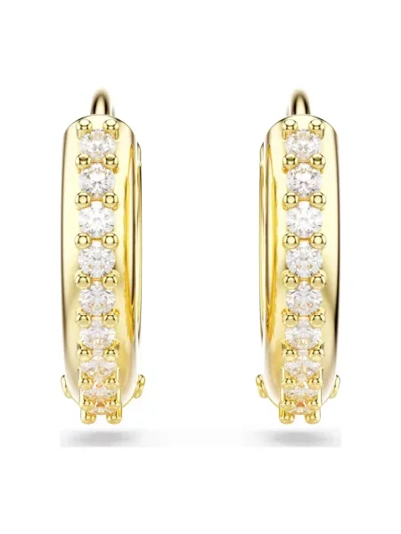 Kolczyki Swarovski żółte