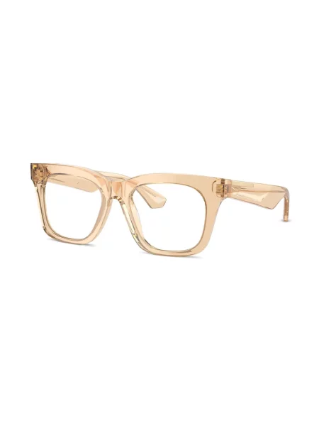 Ochelari de soare pătrați Burberry Eyewear maro