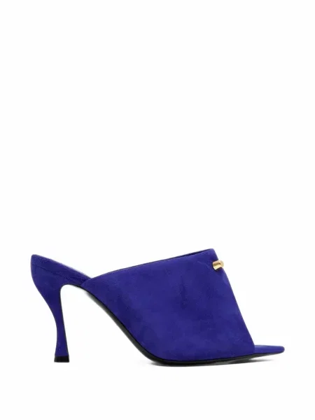 Papuci tip mules Balenciaga violet