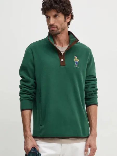 POLO RALPH LAUREN Din fleece hanorac verde