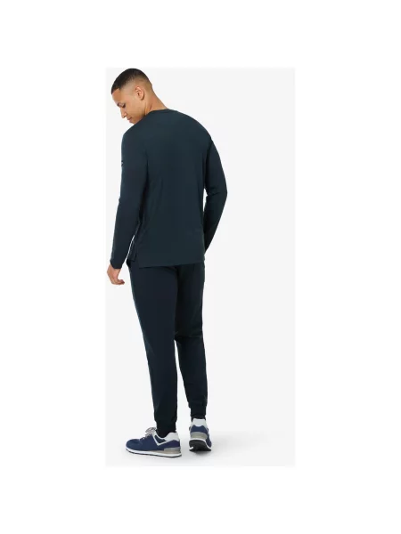 Longsleeve SUPER.NATURAL M SUPER MOUNTAIN LS niebieska