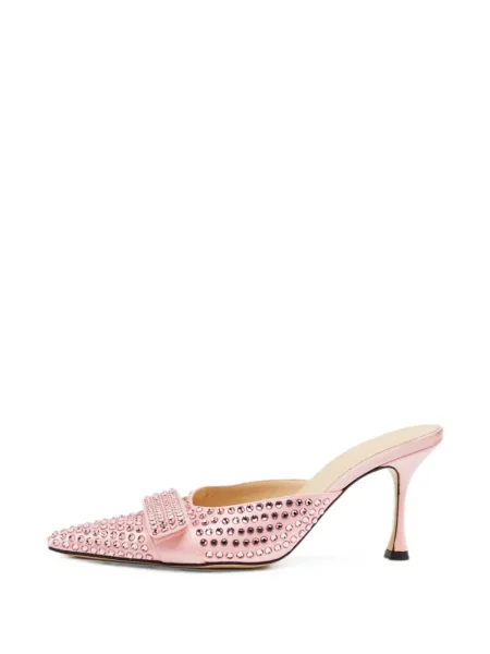 Papuci tip mules Mach & Mach roz