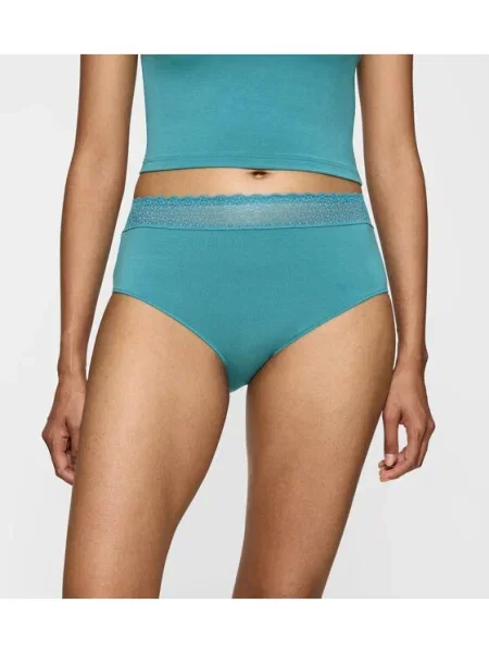 Triumph Класически бикини с висока талия Feel of Modal Midi син