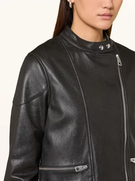 Belstaff Kožená Bunda Russo černá