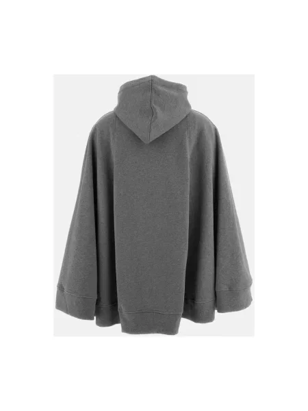 Bluza z kapturem 7 For All Mankind z kapturem szara
