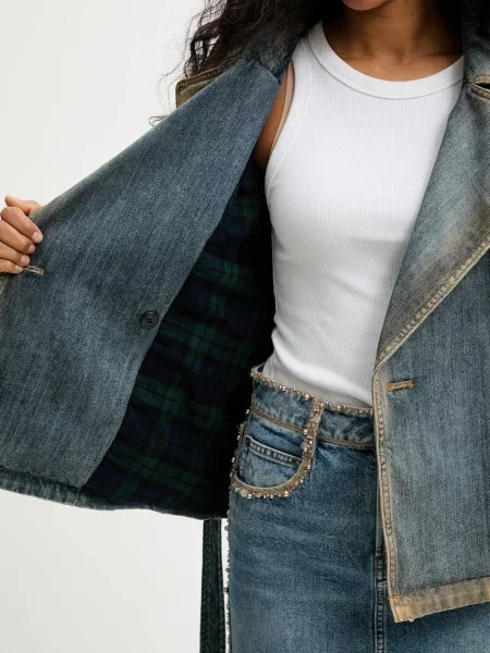 Джинсовий плащ Miss Sixty