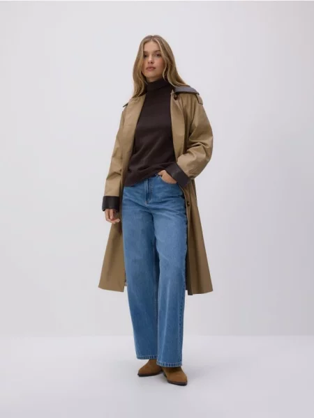 Reserved Широкі джинси синій