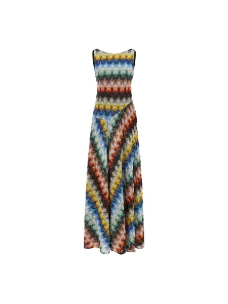 Dzianinowa sukienka maxi Missoni
