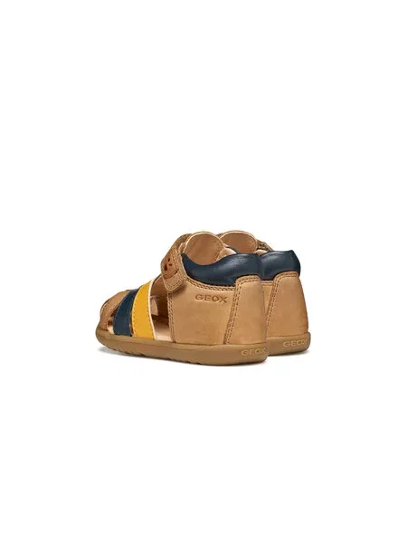 Sandale Geox B Sandal Macchia Boy smeđa
