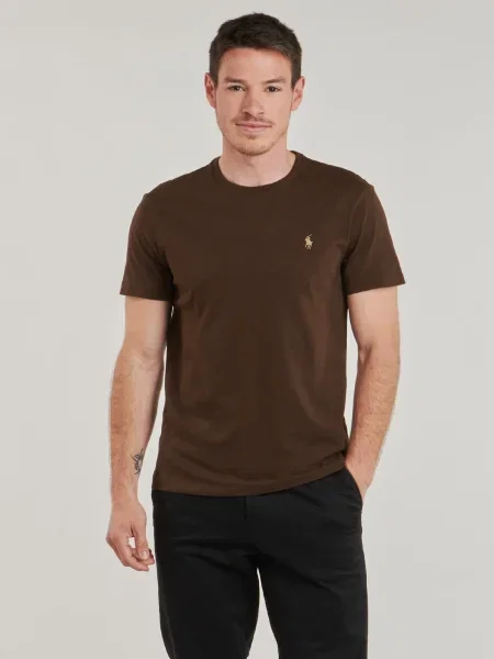 Polokošeľa Polo Ralph Lauren hnedá