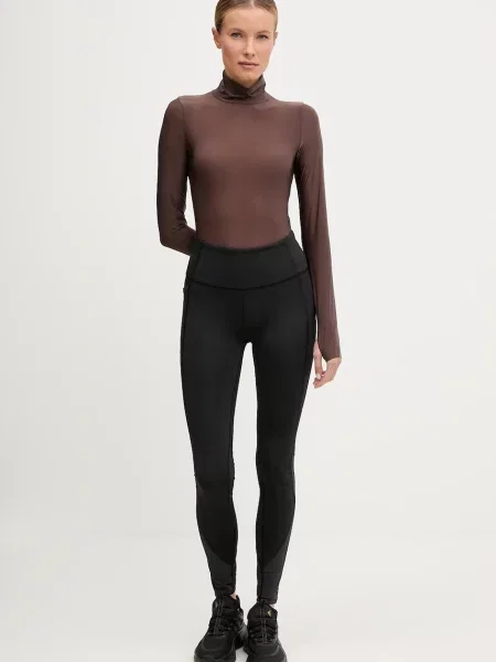 Bodi Calvin Klein Performance rjava