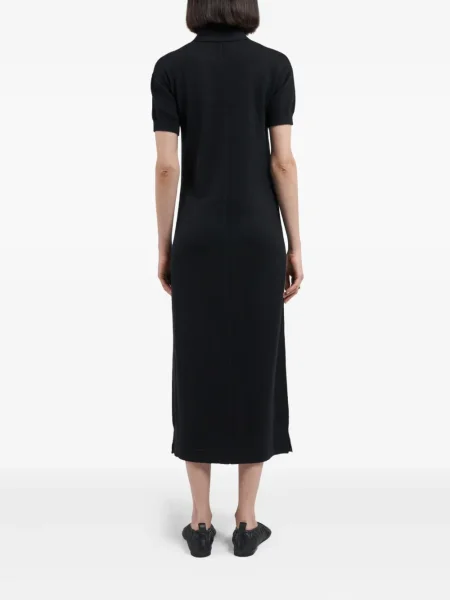 Rochie midi Maria Mcmanus până la genunchi de costum negru