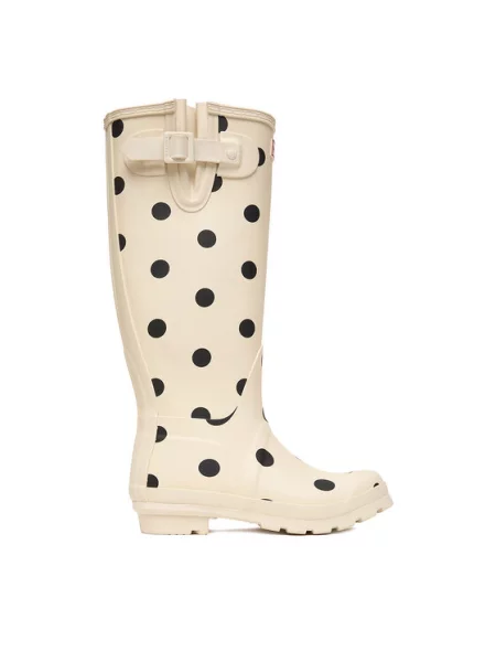 Hunter Gumijasti škornji EO-SJY-TY Écru