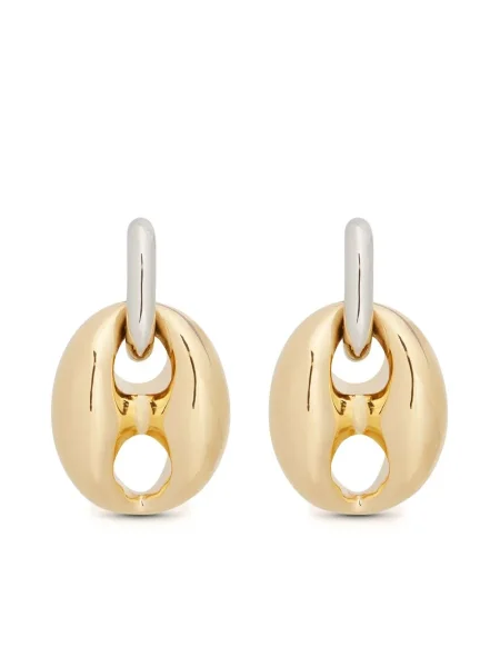 Cercei Paco Rabanne argintiu