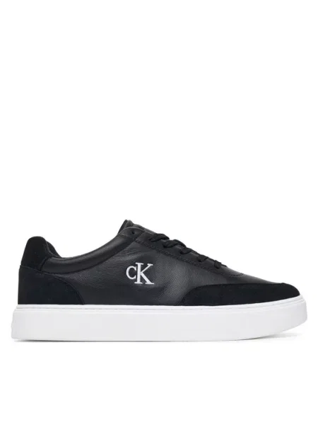 Calvin Klein Сникърси Classic Cups Oxf Tmb Lth-Su Tc черен