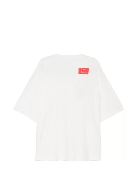 Tricou Undercover cu imagine alb