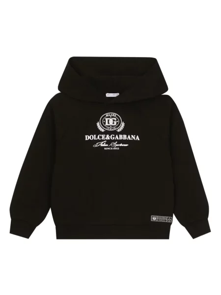 Bluza z kapturem dziecięca Dolce And Gabbana czarna